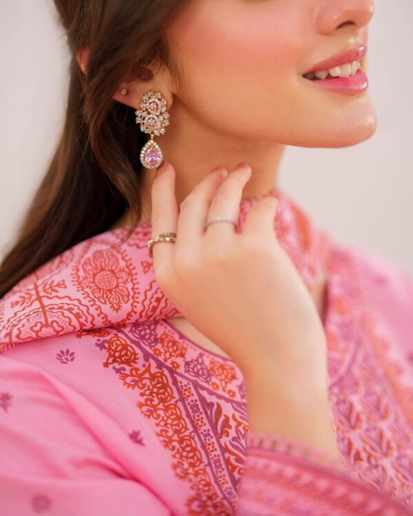 Bangladesh Block Print Three Piece Set – Traditional Elegance Collection