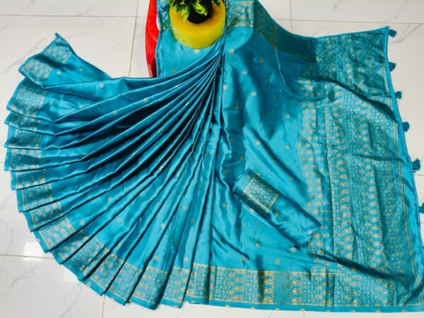 বধুয়া বেনারসি শাড়ি কোড নং - ২৮০ - Image 4