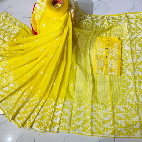 স্ক্রিন প্রিন্ট কাঁপল ড্রেস B-168