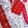 উন্নত মানের হাফ সিল্ক শাড়ি - Image 6