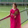 সেমি মসলিন এমব্রয়ডারি  শাড়ি - Image 8