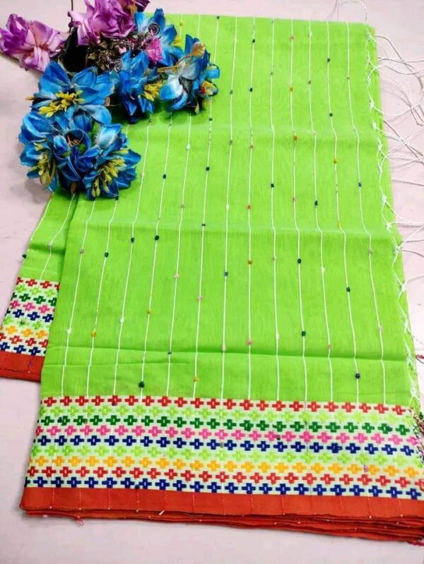 Shine with Elegance – Premium Chumki Saree -BF 85