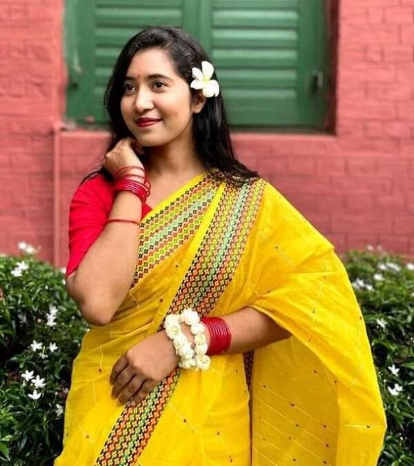Shine with Elegance – Premium Chumki Saree -BF 73