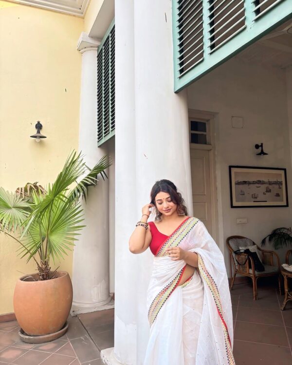 Shine with Elegance – Premium Chumki Saree -BF 87 - Image 8