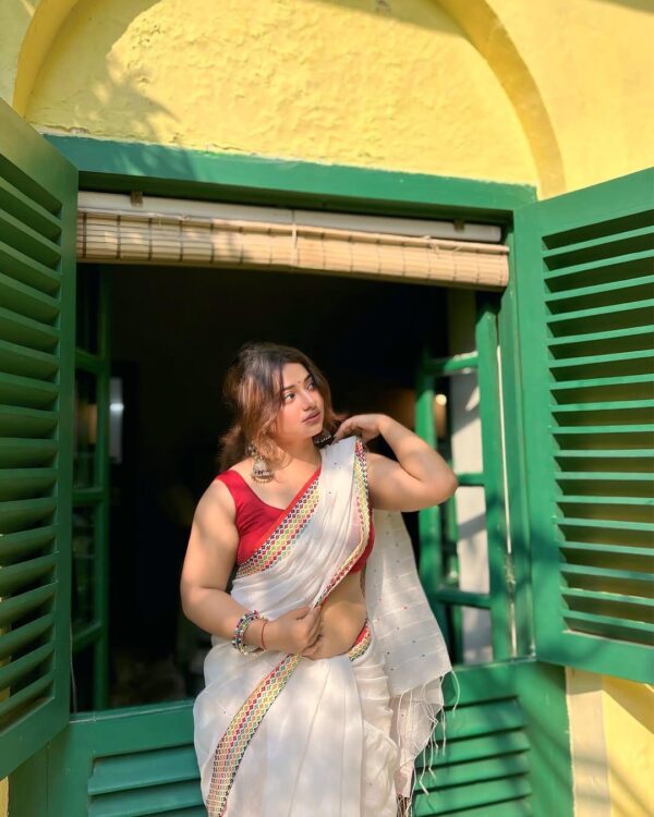 Shine with Elegance – Premium Chumki Saree -BF 87