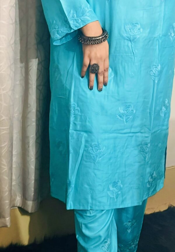Lucknow Ready-Made Embroidered Two-Piece (Code: LP-503) - Image 2