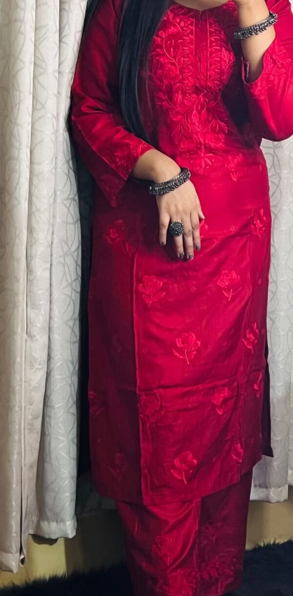 Lucknow Ready-Made Embroidered Two-Piece (Code: LP-505)
