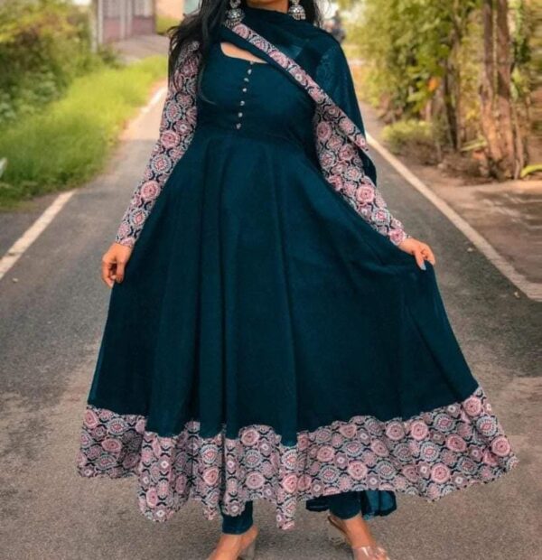 Elegant Gown Style Three-Piece (Code: GN-601)