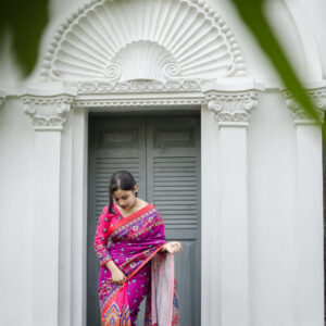 Rupnandini | রুপনন্দিনী  Grand Heritage Silk Saree – Majestic Digital Weaves  RNHS-25X
