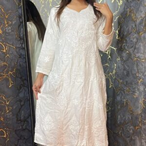 Lakhnou Embroidered 2-Piece Set – Premium Chinese Linen Fabrics BL-W4