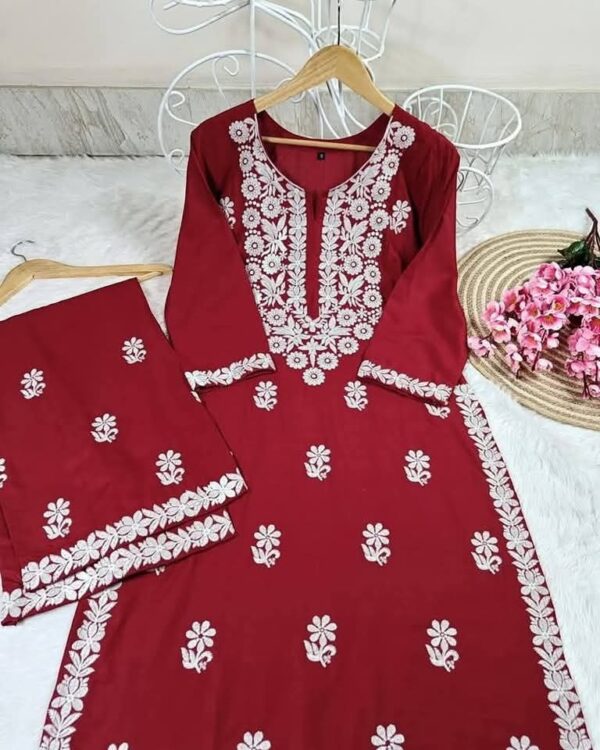 Lakhnou Embroidered 2-Piece BL-R1 - Image 5