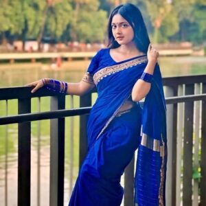 Madhurai Tangail Heritage Silk Saree - ELTU003