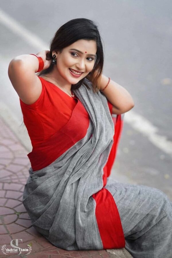 Madhurai Tangail Heritage Silk Saree - ELTU006
