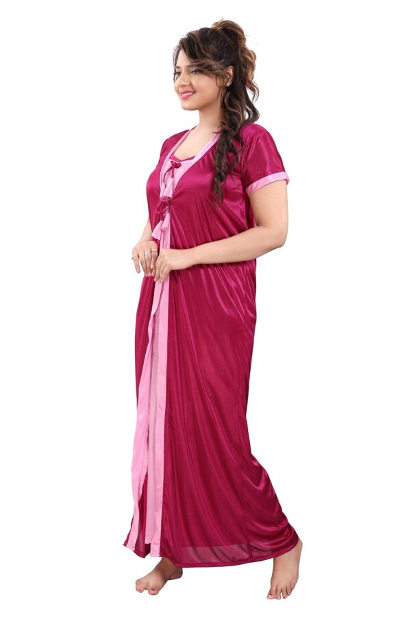 2 part Secret Nighty Comfortable Sexy nightwear for women -Maxi - Image 6