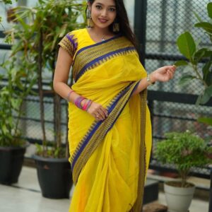 Tangail Nakshi Par Saree