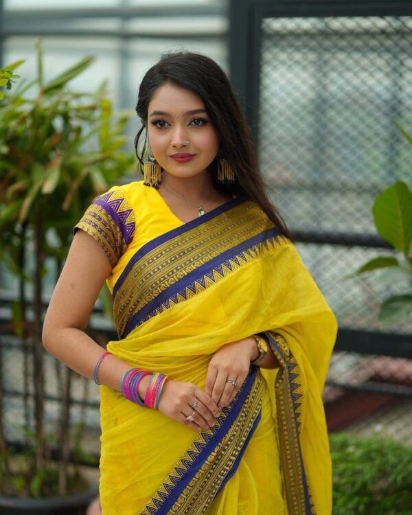 Tangail Nakshi Par Saree - Image 3