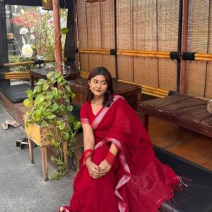 Tangail Nakshi Par Saree