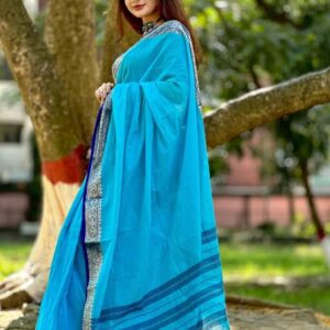 Tangail Nakshi Par Saree