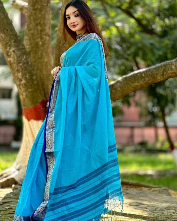 Tangail Nakshi Par Saree