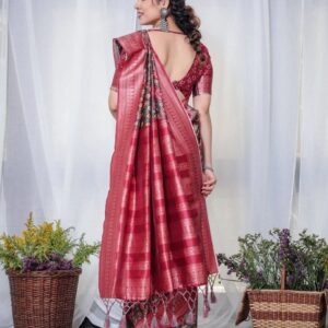 Premium Quality Digital Print Saree — Charm | BUS-DP-4003