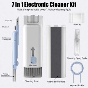 7 in 1 Multifunctional Cleaning Brush Kit Keyboard Cleaner Laptop Bluetooth Compatible Headphone Dust Cleaning Tools