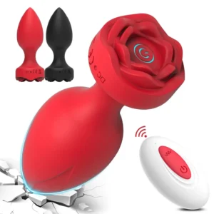Silicone Remote Relaxation Device – 10 Mode Cordless Body Massager