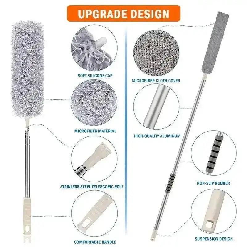 Feather Duster Dusting Brush-লম্বা ডাস্টার - Image 9