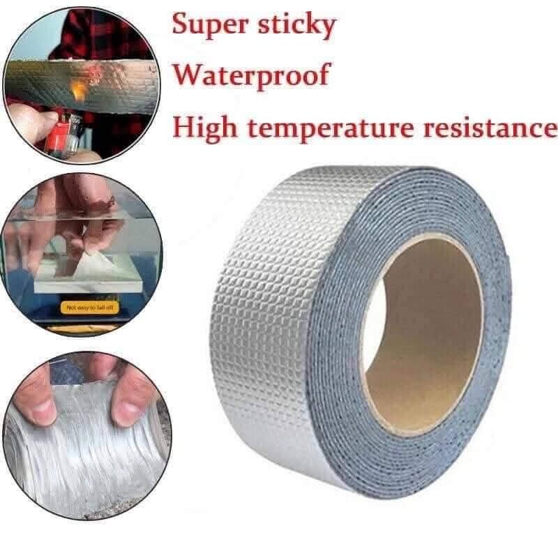 Strong Anti-Leakage Waterproof Tape – টিনের ছাদ ও ফাটল বন্ধের জন্য 10M বুটাইল সিলিং টেপ - Image 4