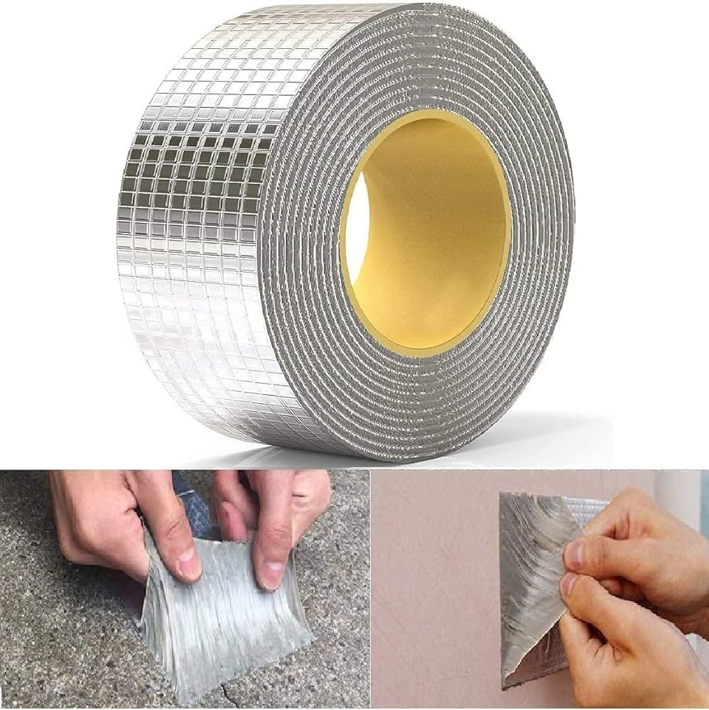 Strong Anti-Leakage Waterproof Tape – টিনের ছাদ ও ফাটল বন্ধের জন্য 10M বুটাইল সিলিং টেপ - Image 5