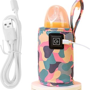 USB Baby Bottle Warmer – Portable Milk Heating Bag for Night Feeding & Travel