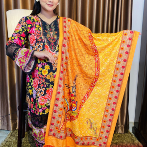 Mustard Yellow Signature Elegance Shawl